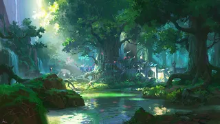 Beautiful Forest Scenery With Relaxing Instrumental Music - Calming, Zen, Peaceful
