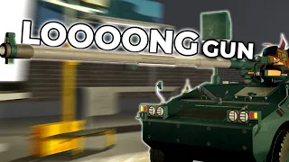 The LOOOONG Gun | Cursed Tank Simulator