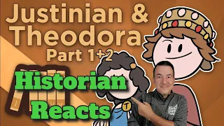 Justinian and Theodora Parts 1 and 2 - Extra History Reaction