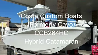 2020 Costa Custom Boats Hybrid Catamaran CCB264HC