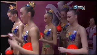 Group Russia All-around Routines World RG Championships Baku 2019