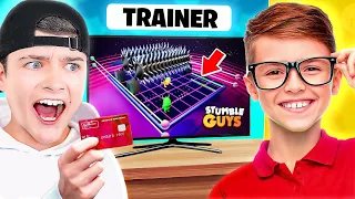 Ich KAUFE einen 8 JÄHRIGEN TRAINER in Stumble Guys und PRANKE Ihn!