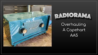 Restoration of a 1951 Capehart radio