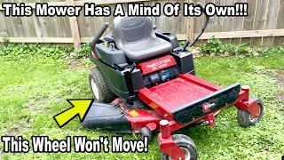 Toro TimeCutter Won't Move! Only One Wheel Working!! Do I Have A Hydrostatic Transmission Issue???!