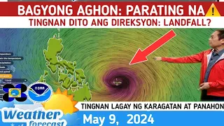 2 LPA  NGAYON  LALAKAS AT MAGING BAGYO⚠️TINGNAN⚠️ WEATHER UPDATE TODAY May 9, 2024