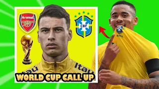 Jesus and Martinelli in Brazil's World Cup squad | Gabriel Magalhães NOT CALLED UP WTF!