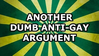 Another Dumb Anti-Gay Argument