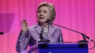 Hillary Clinton makes return to politics