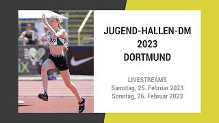 Livestream der Jugend-Hallen-DM 2023 in Dortmund | Samstag