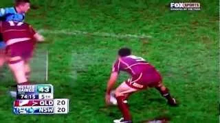 Cooper cronk winning field goal state of origin 3 2012