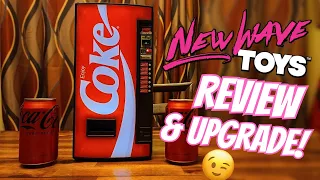 New Wave Toys Coca-Cola Replica Review & Upgrade! An Adorable Functioning Mini-Fridge?