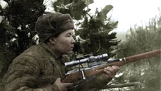 Алексей Самар-таежный снайпер ставший кошмаром для немцев под Сталинградом