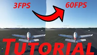 How to FIX low FPS/Performance issues in Microsoft Flight Simulator 2022 | Tutorial |