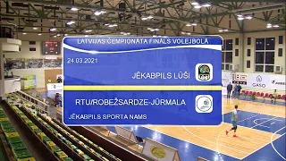 "RTU/Robežsardze/Jūrmala" uzvar arī otrajā Latvijas volejbola finālsērijas spēlē