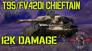 T95/FV4201 Chieftain - 12K Damage | WOT