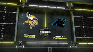Madden 24 - Minnesota Vikings @ Carolina Panthers - Week 4