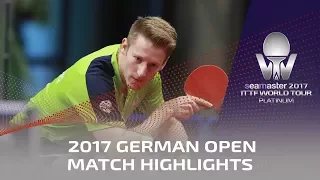 2017 German Open Highlights: Ruwen Filus vs Robin Devos (Qual)