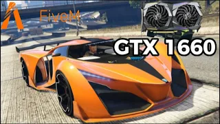 TESTEI GTX 1660 NO FIVEM  😱