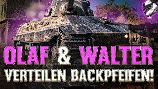 Olaf & Walter verteilen Backpfeifen! [World of Tanks - Gameplay - Deutsch]