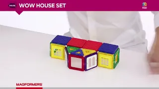 MAGFORMERS WOW HOUSE 28PC SET