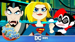 DC Super Hero Girls po polsku | Cudowne porażki złoczyńców!  | DC Kids