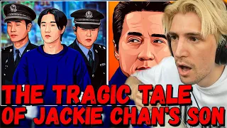 xQc Reacts To: "The Tragic Tale of Jackie Chan's Son"