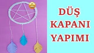 Rüya Kapanı Nasıl Yapılır / Düş Kapanı Yapımı / DIY - Dreamcatcher