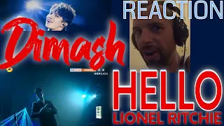 DIMASH - HELLO - Singer 2018 - Rock Musician REACTION