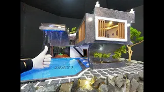 PART1/4 Building Two Story Beach House Design | Swimming Pool | Outdoor Water Fountain - BOOOONG #11