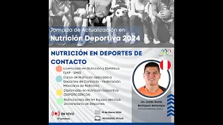 Nutrición en Deportes de Contacto