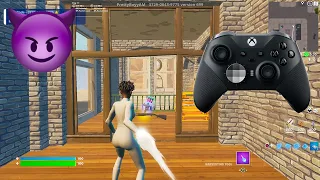 Xbox Elite Series 2 Controller ASMR😈(Fortnite Tilted Zone Wars Gameplay) 4K