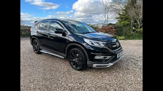 WN16OKK  Honda CR-V 1.6 i-DTEC Black Edition 4WD Euro 6 (s/s) 5dr