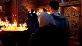 Чин прощения в храме Покрова Пресвятой Богородицы в Боровске.