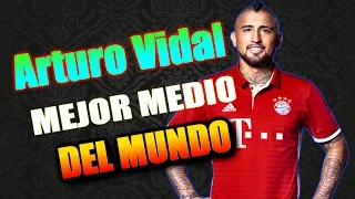 Arturo Vidal Bestia El Mejor Medio Campista Mixto Del Mundo 2016/17