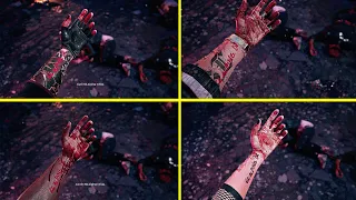 All Character's Reaction to Getting Bitten for the first time - Dead Island 2