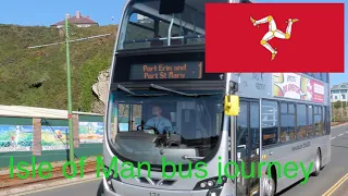 Fairy Bridge to Douglas, Bus # 1, Bus Vannin (Isle of Man)