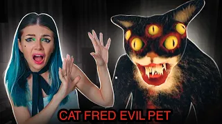 НОВАЯ ПЛОХАЯ КОНЦОВКА КОТА ФРЕДА из Ада ► Cat Fred Evil Pet - Horrorgame #1