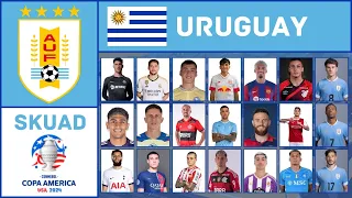 inilah daftar skuad Uruguay yang akan bermain di Copa America USA 2024