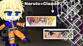 реакция на будущее Наруто/reaction to the future Naruto× Claude(Naruto×Wmmap)