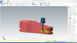 Tutorial Mastercam : Tool Slot Mill