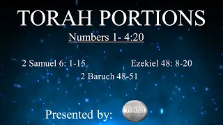 Torah Portions - Numbers 1 - 4:20