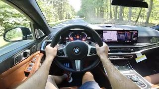 2023 BMW X7 xDrive40i: POV Drive, Impressions and ASMR