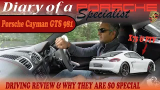 Porsche Cayman GTS 981 Driving Review and What Makes Them So Special! Ep 59 Diary Porsche Specialist