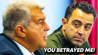 LAPORTA to XAVI: 'YOU BETRAYED ME' 😳 WHAT THE HELL HAPPENED AT FC BARCELONA!? FOOTBALL NEWS