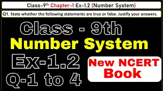 Class 9 Maths | Ex 1.2 Chapter 1 | Number System | CBSE NCERT | Exercise 1.2 | New Syllabus 2024-25