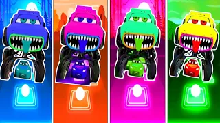 MCQUEEN Blue Eater 🆚 McQueen Pink Eater 🆚 McQueen Green Eater 🆚 McQueen Yellow Eater 🎶 Who Is Best?