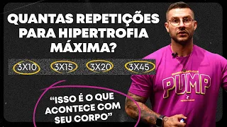 QUANTAS REPETIÇÕES FAZER PARA MAXIMIZAR A HIPERTROFIA