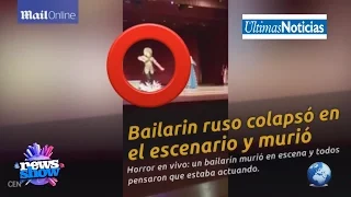 Bailarín ruso murió en escena y todos pensaron que estaba actuando.