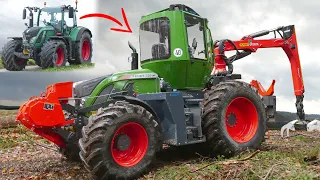 Wario statt Vario 😮 Fendt 700 wird zur XXL Forstmaschine!