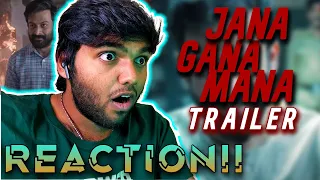 Jana Gana Mana Official Trailer | REACTION!! | Prithviraj Sukumaran | Suraj | Dijo Jose Antony